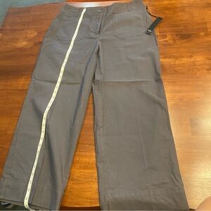 Nicole Miller Gray Wide Leg Pants